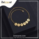 Disc Charm Name Bracelet N2004