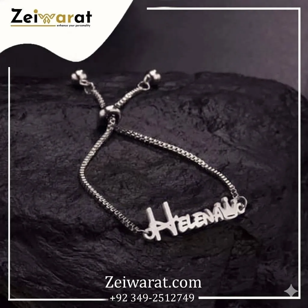 Dainty Adjustable Name Bracelet N2013
