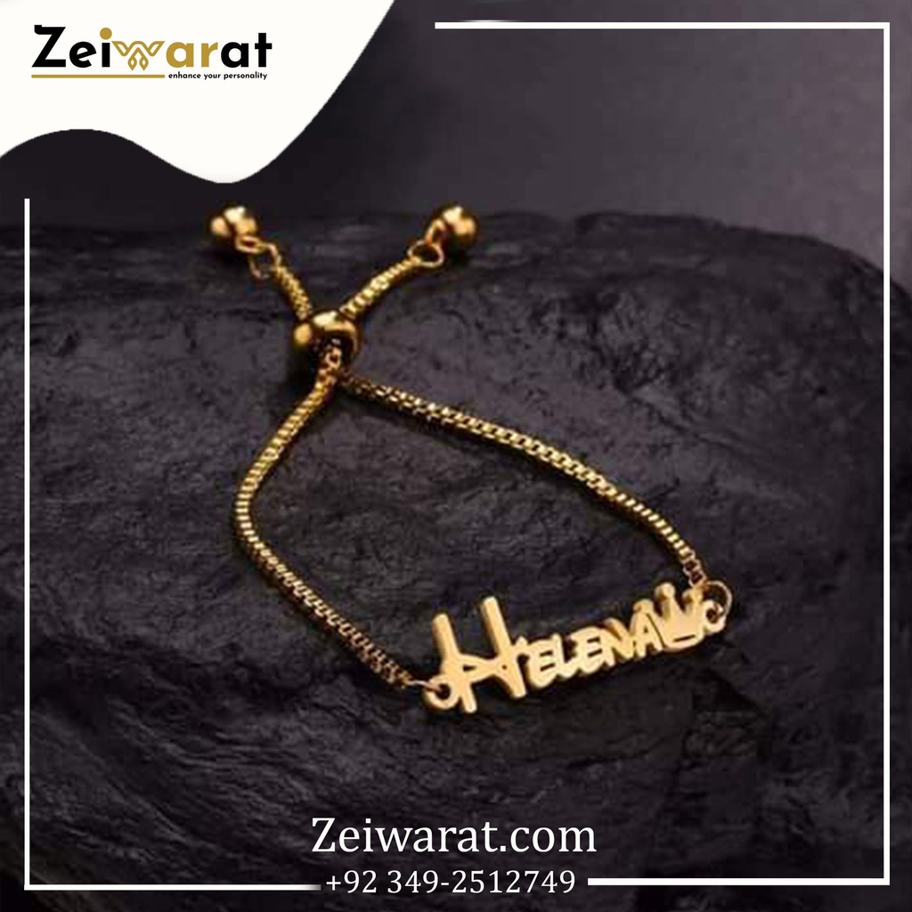 Dainty Adjustable Name Bracelet N2013