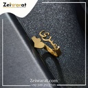 Custom Arabic Script Heart Ring N3002
