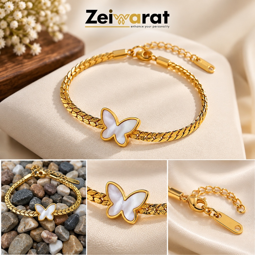 Butterfly Bracelet by Zeiwarat