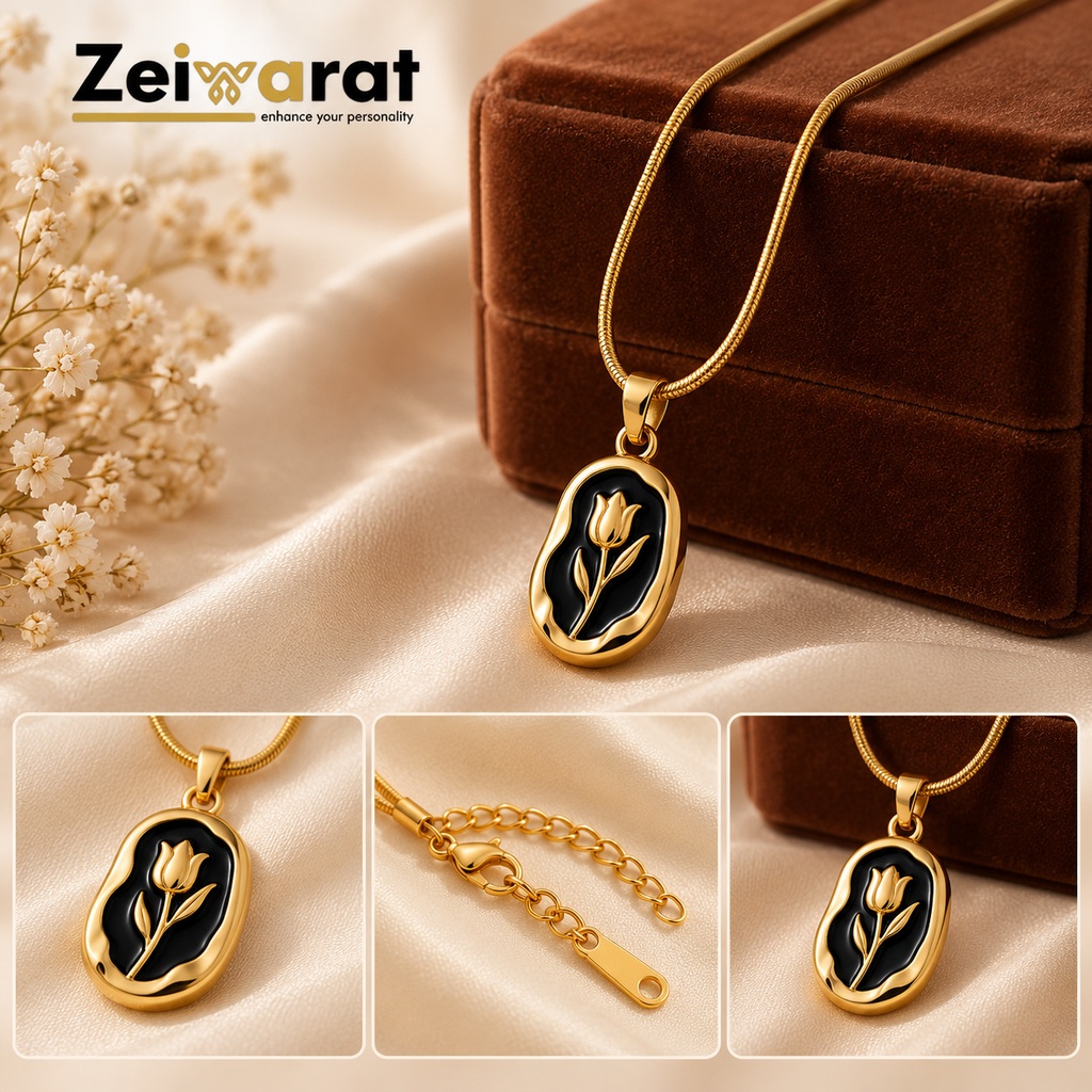 Golden Tulip Locket