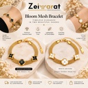 Bloom Mesh Stainless Steel Bracelet