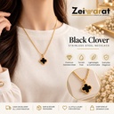 Black Clover Stainless Steel Necklace