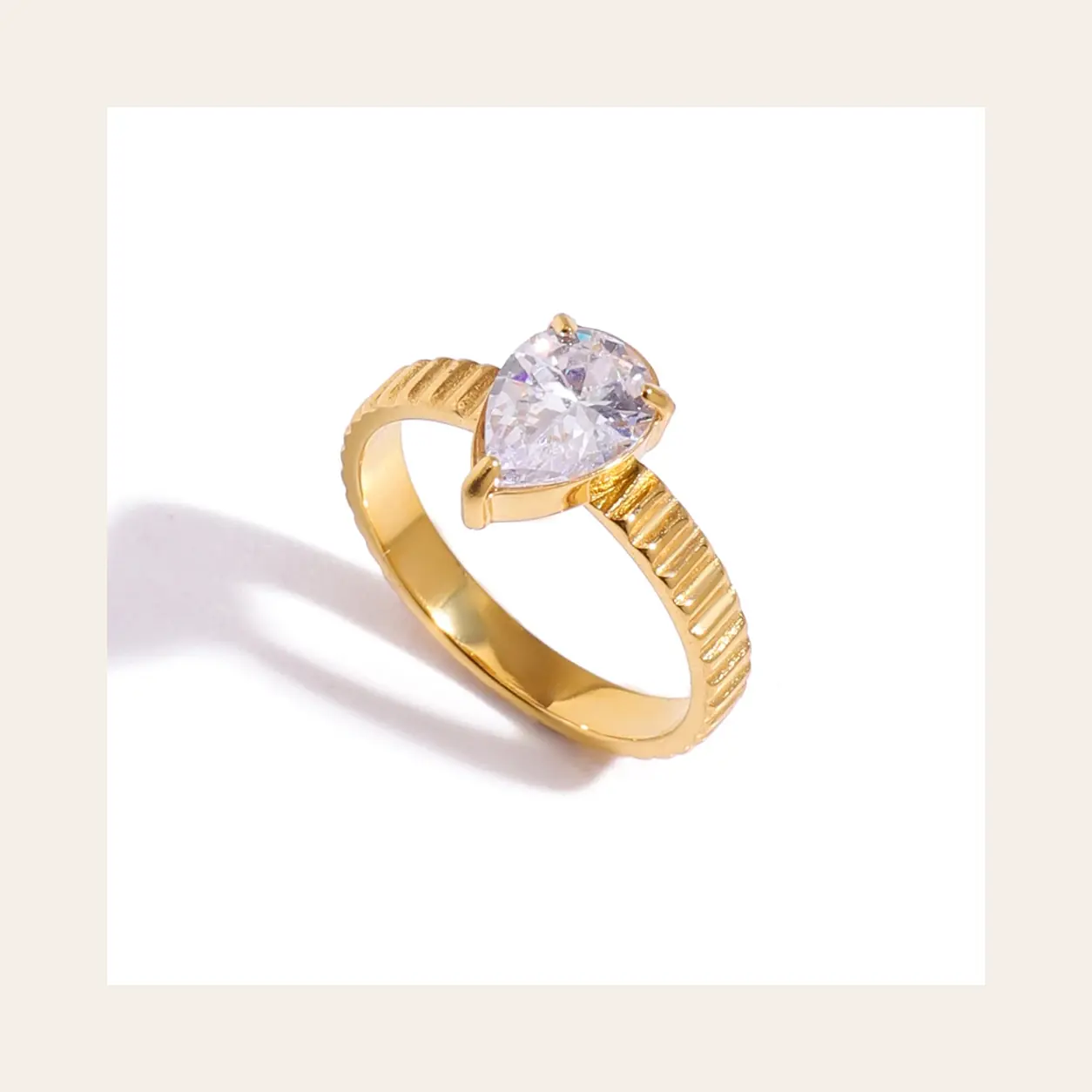 Pear Ring