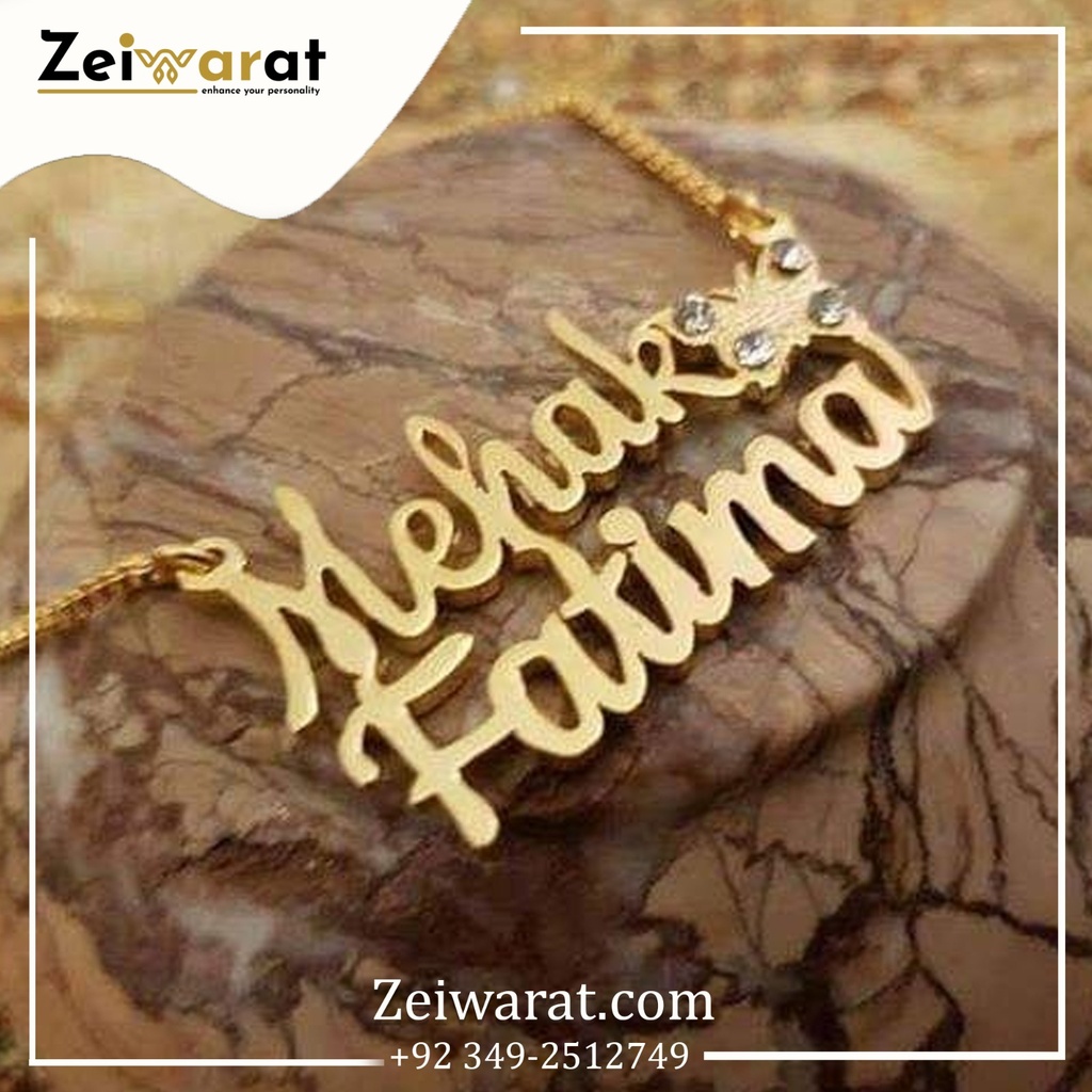 Couple Name Necklace – Design 19