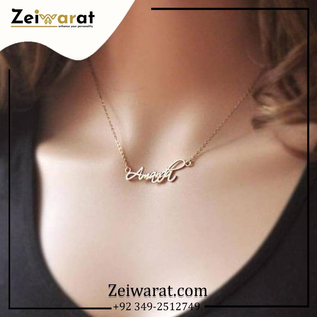 Anaya Script Name Necklace
