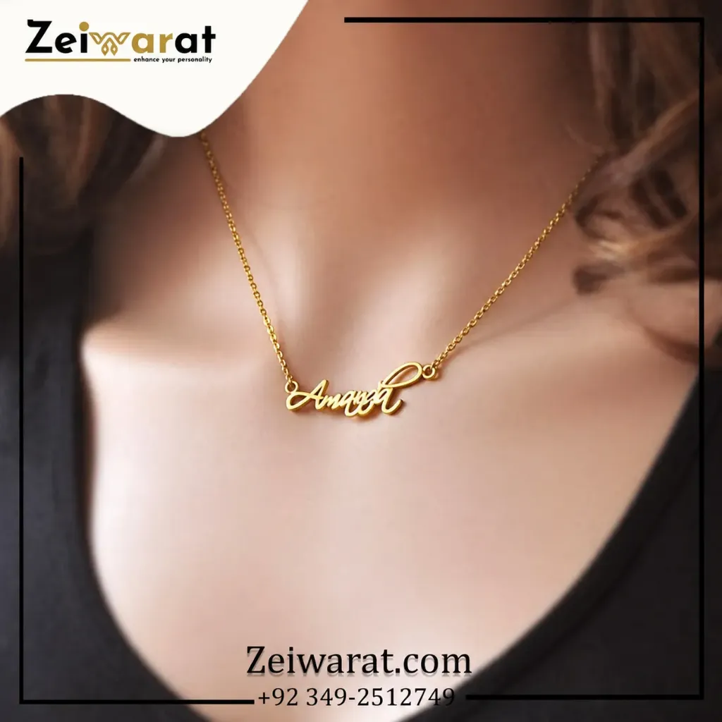 Anaya Script Name Necklace